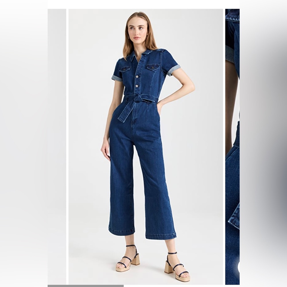 Paige Anessa short sleeved jumpsuit 6